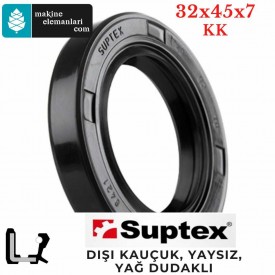 32x45x7 mm SUPTEX KK NBR DÖNER MİL YAĞ KEÇESİ 6317 32*45*7